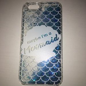 Glitter Mermaid iPhone Case